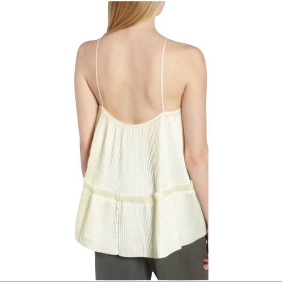 Lewit Pleated Swing Tank Top - Picture 2 of 5